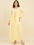 The Kaftan Company Cover-Up Sunny Yellow Cotton Resortwear Coverup