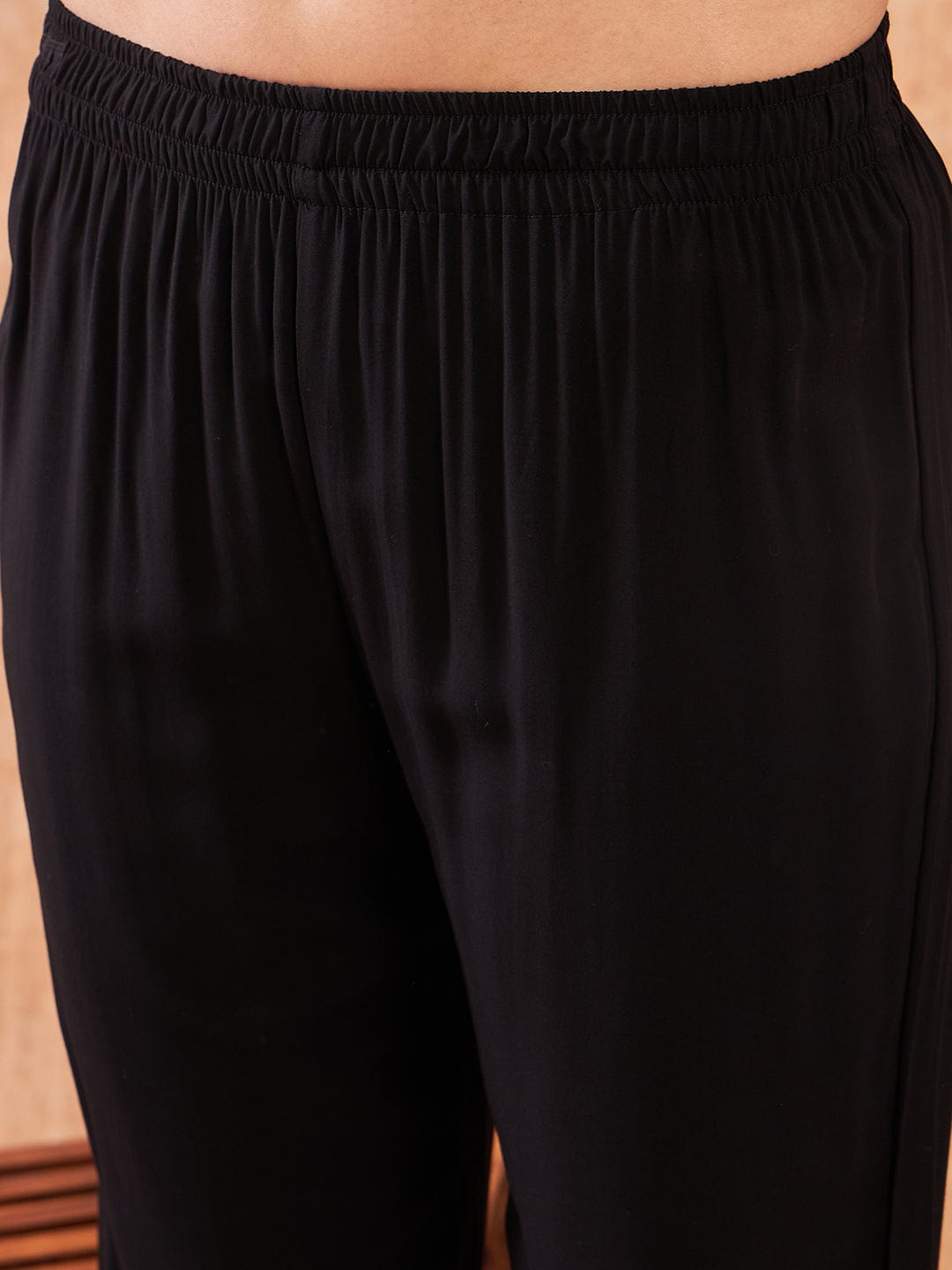 The Kaftan Company Kurta Sets Pink Grecian Bloom Kaftan Kurta Set