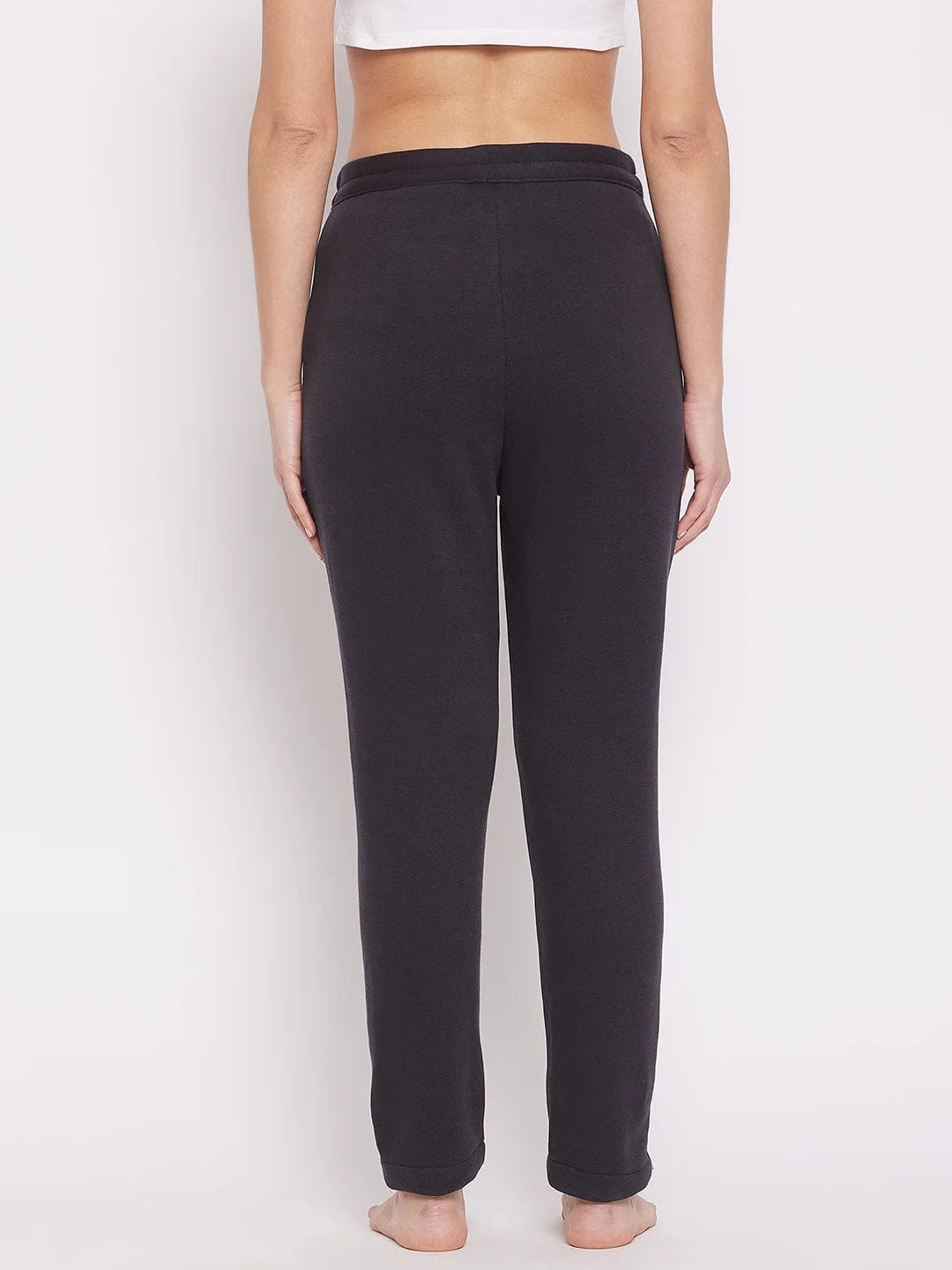 The Kaftan Company Pants Black Tapered Loungepants (Final Sale )