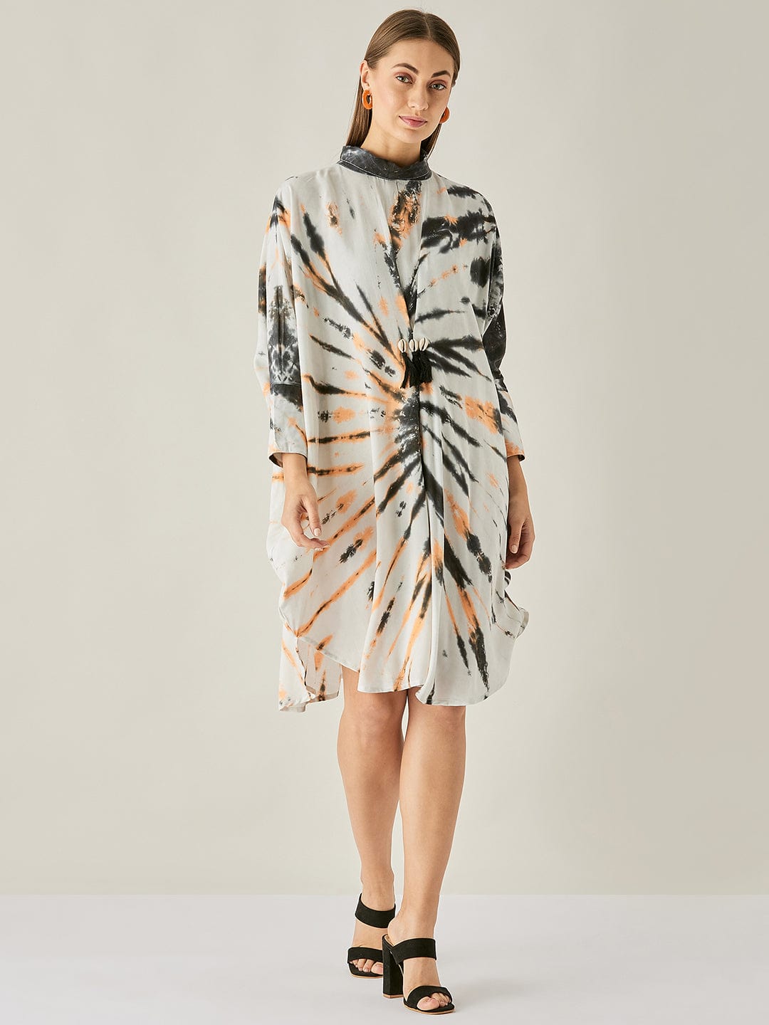The Kaftan Company Dresses OneSize Moon Burst Tie Dye Kaftan Dress