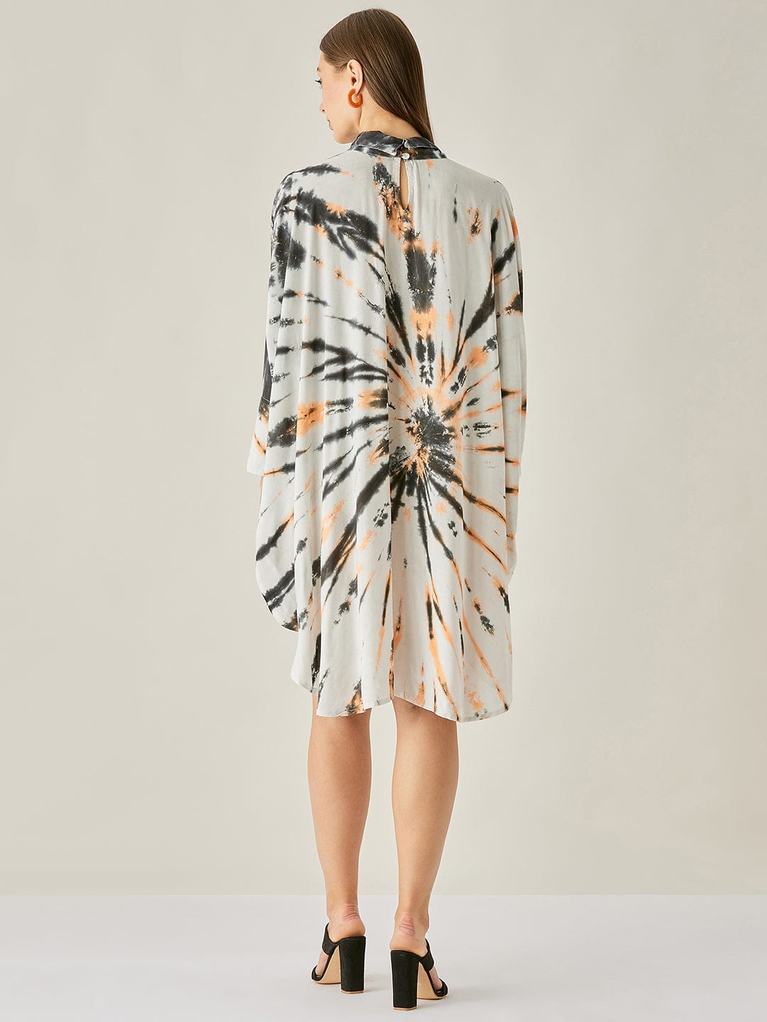 The Kaftan Company Dresses OneSize Moon Burst Tie Dye Kaftan Dress