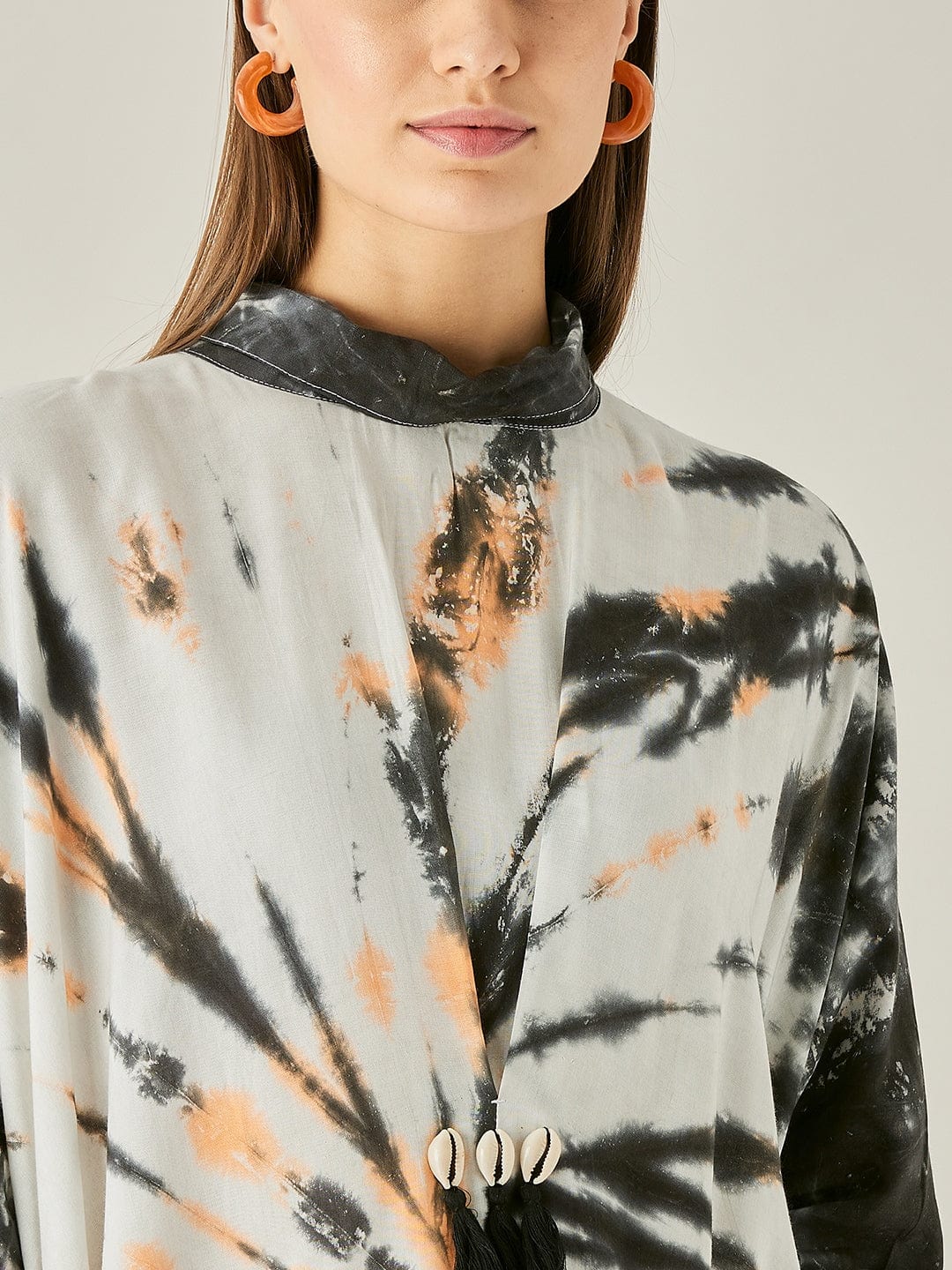 The Kaftan Company Dresses OneSize Moon Burst Tie Dye Kaftan Dress