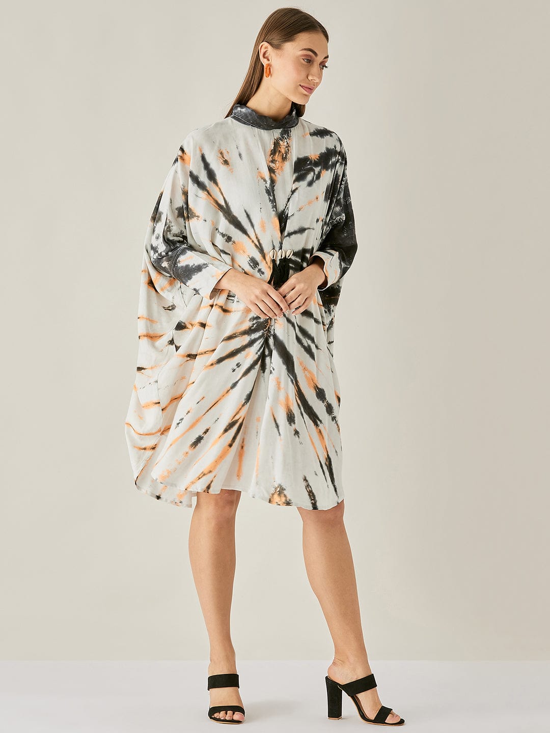 The Kaftan Company Dresses OneSize Moon Burst Tie Dye Kaftan Dress