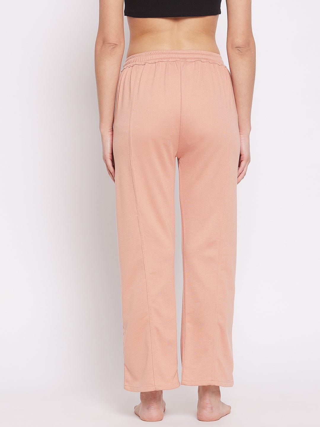 The Kaftan Company Pants Peach Paneled Loungepants