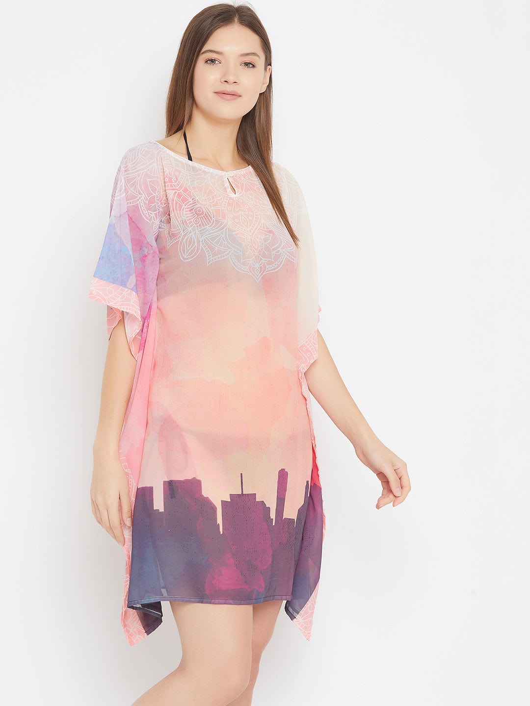The Kaftan Company Resortwear Pink City Resortwear Kaftan - (Clearance - Final Sale)