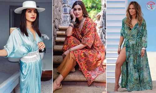 Celebrities Who Love Kaftans