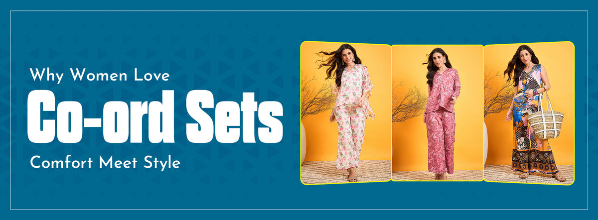 Co-ord Sets: The Ultimate Fashion Staple for Women - The Kaftan Company