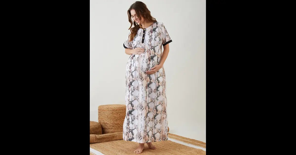 Maternity NIghtdresses Online - The Kaftan Company