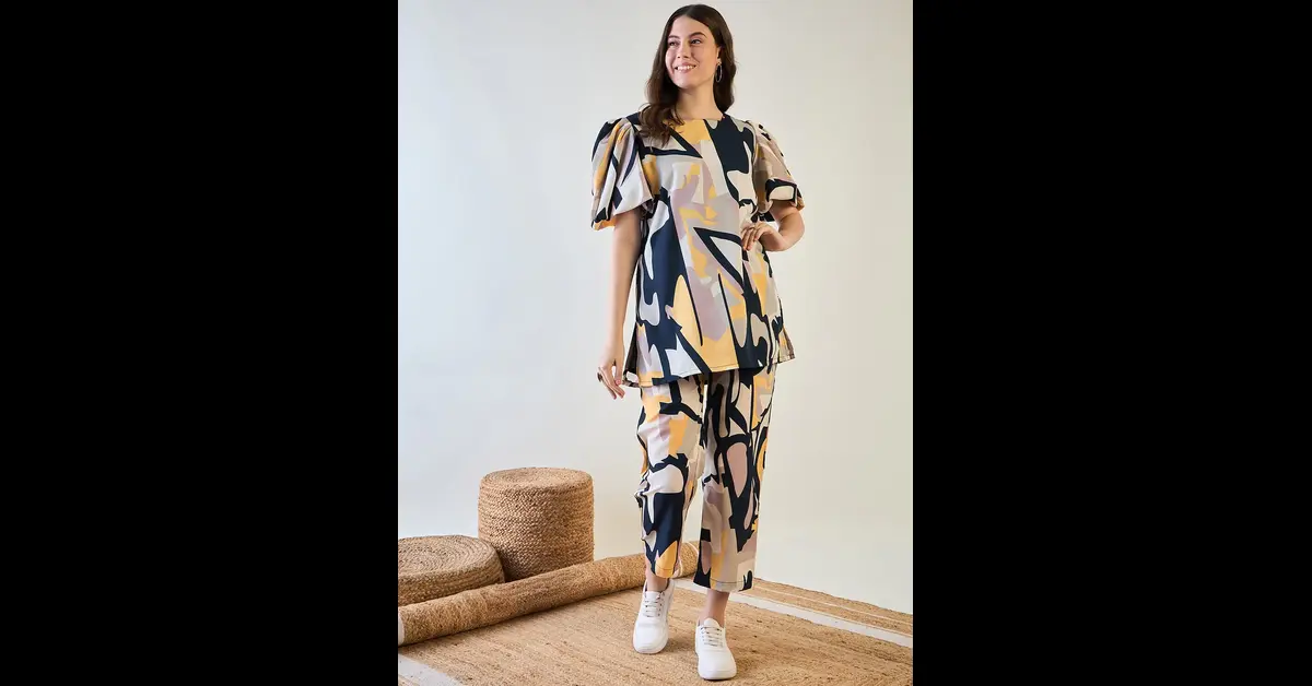 Women Western Co Ord Sets - The Kaftan Company