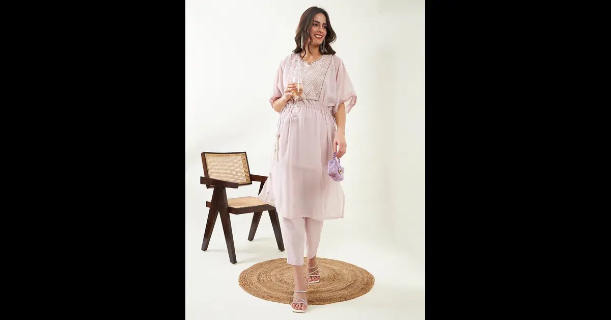 Women Party Wear Kurta Sets - The Kaftan Company
