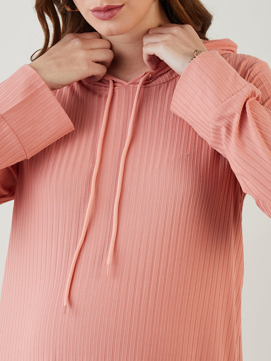 Stylish peach maternity kaftan for Women