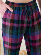 Vibrant checkered pants for a casual yet stylish look â‚¬€œ Perfect for lounging!
