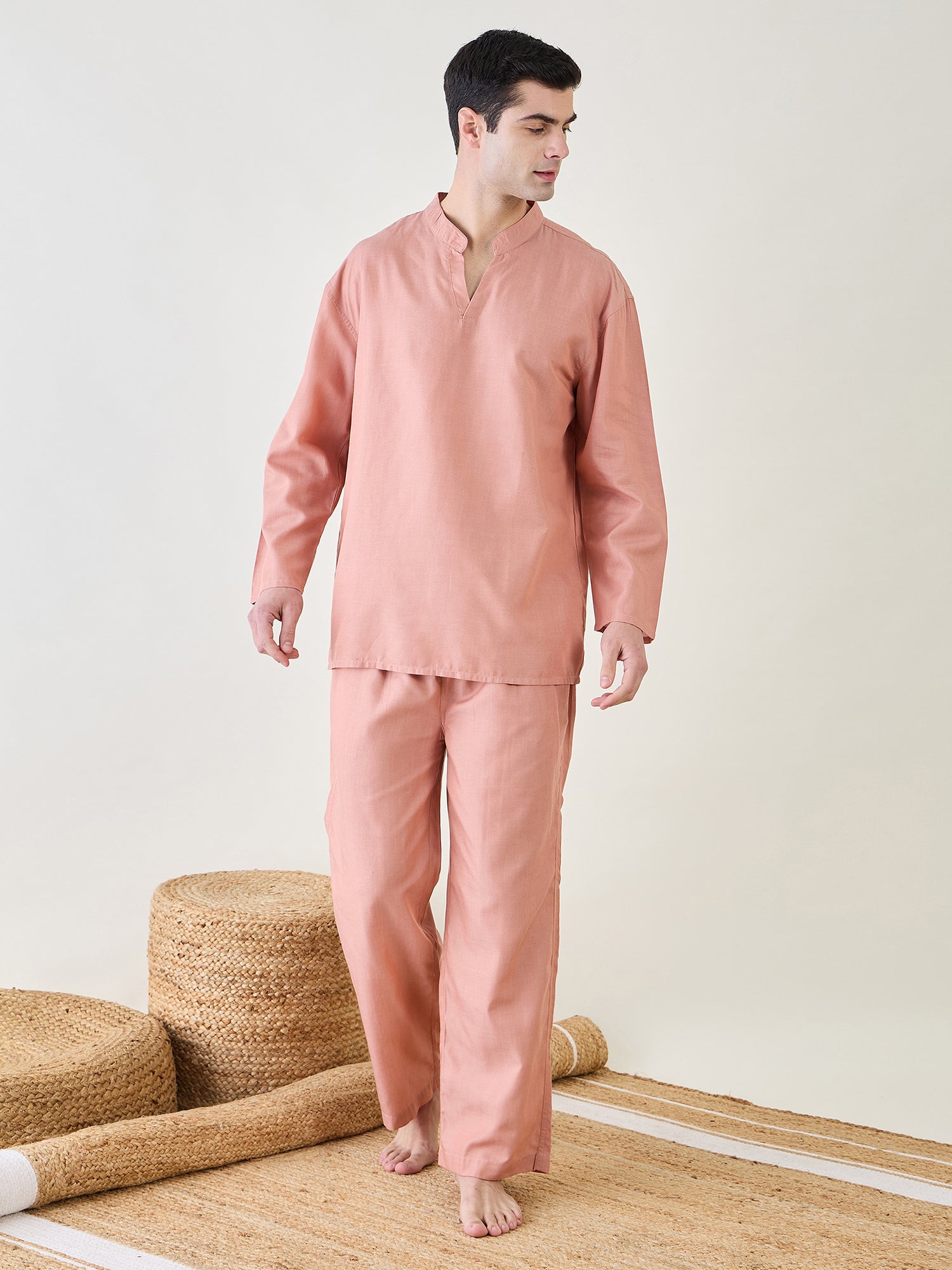 A cozy set of pyjamas designed for lounging