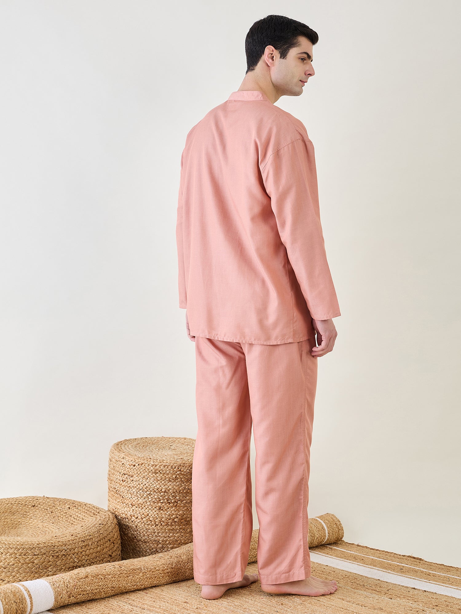 pajama set made from soft and breathable cotton fabric