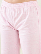 Women Pink Tranquil Cotton Fancy V Neck Kaftan Co ord Set