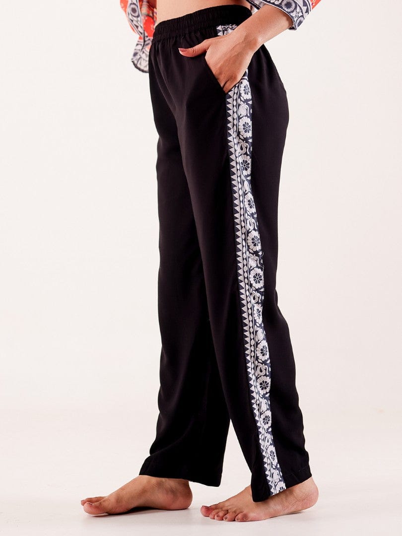 The Kaftan Company Pyjama Set Multicolor Ethnic Printed Nightwear Pyjama Set