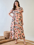 Multicoloured Abstract Simple Comfy Night Dress
Info
