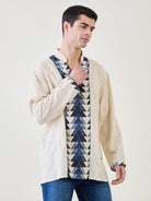 Fashionable men's cotton short kurta