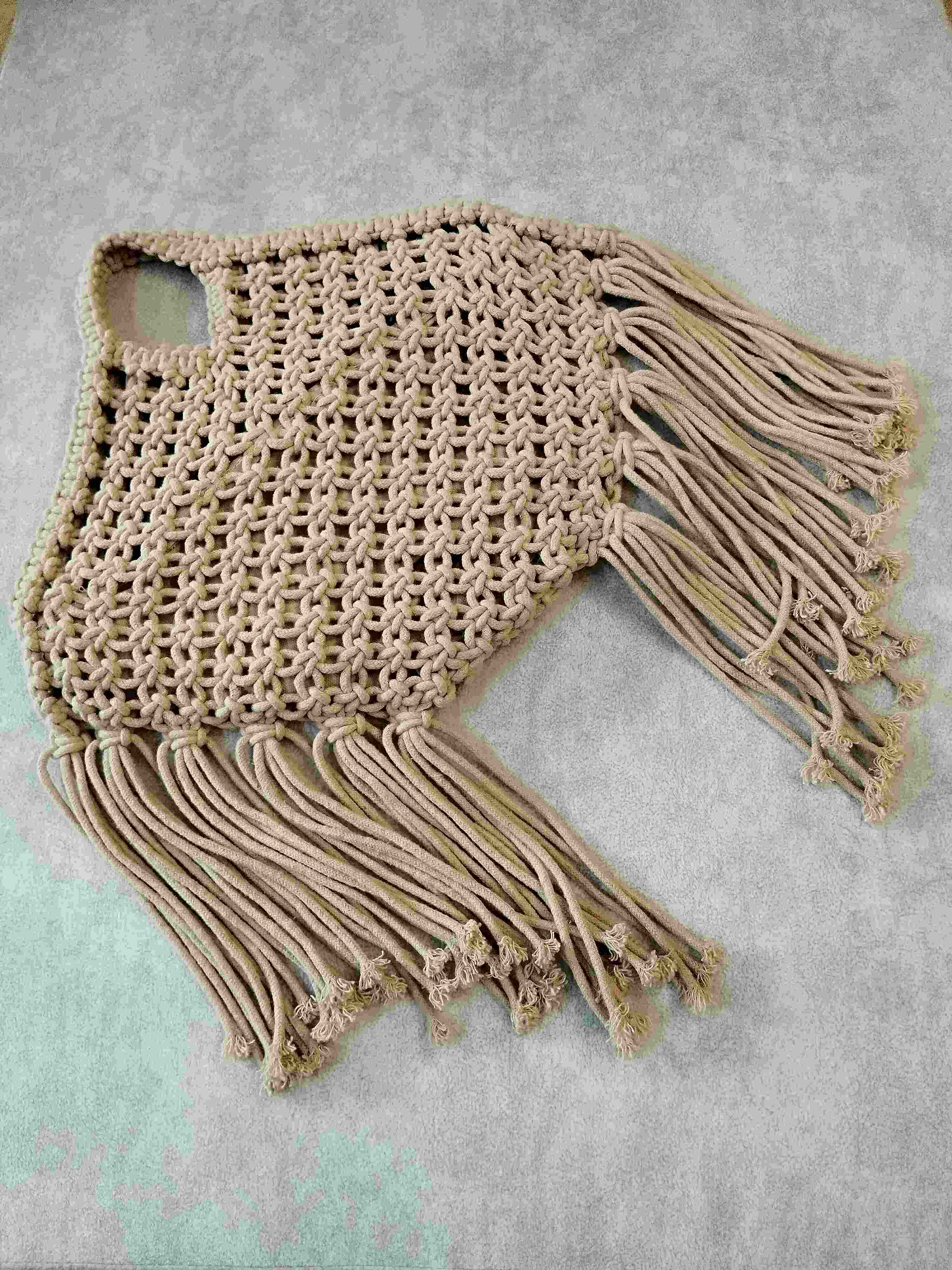 The Kaftan Company Bohemian Macrame Handbag