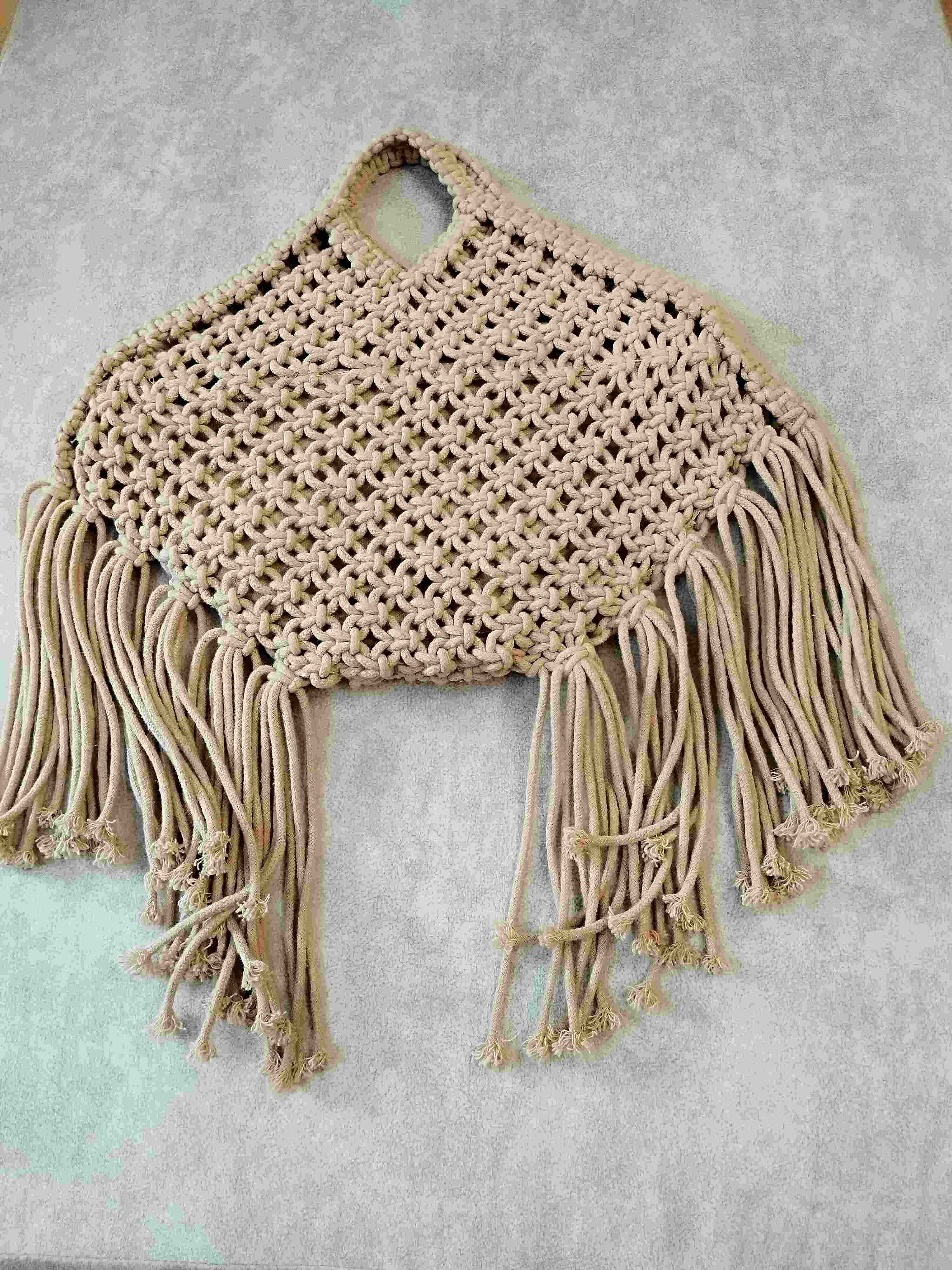 The Kaftan Company Bohemian Macrame Handbag