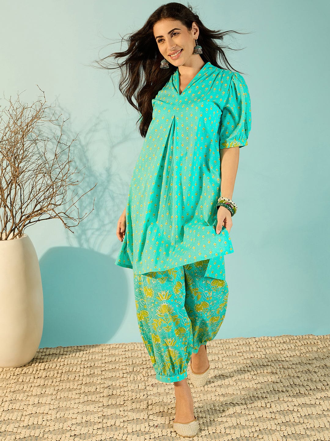 Dusty Petal 100% Pure linen printed co-ord sets