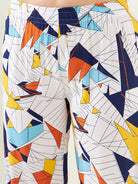 The Kaftan Company Co-ord Geo-Abstract Art Co-ord Set