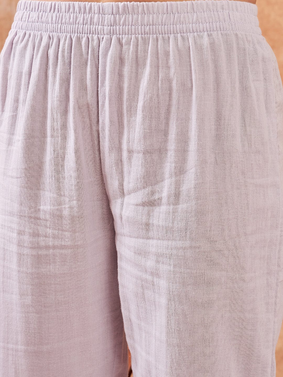 The Kaftan Company Co-ord Lilac Breeze Cotton Coord Set (Final Sale)