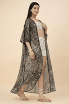 The Kaftan Company Cover-Up Onesize Elegant Sheer Chiffon Resort Cover-Up