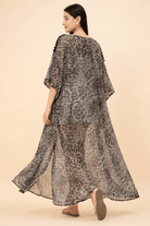 The Kaftan Company Cover-Up Onesize Elegant Sheer Chiffon Resort Cover-Up