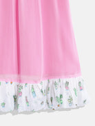 The Kaftan Company Dresses Girls Desert Rose Western Ruffled Dress