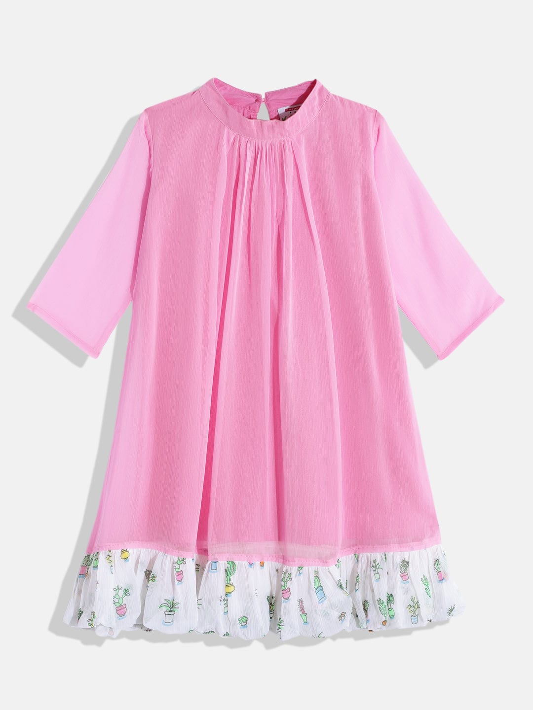 The Kaftan Company Dresses Girls Desert Rose Western Ruffled Dress
