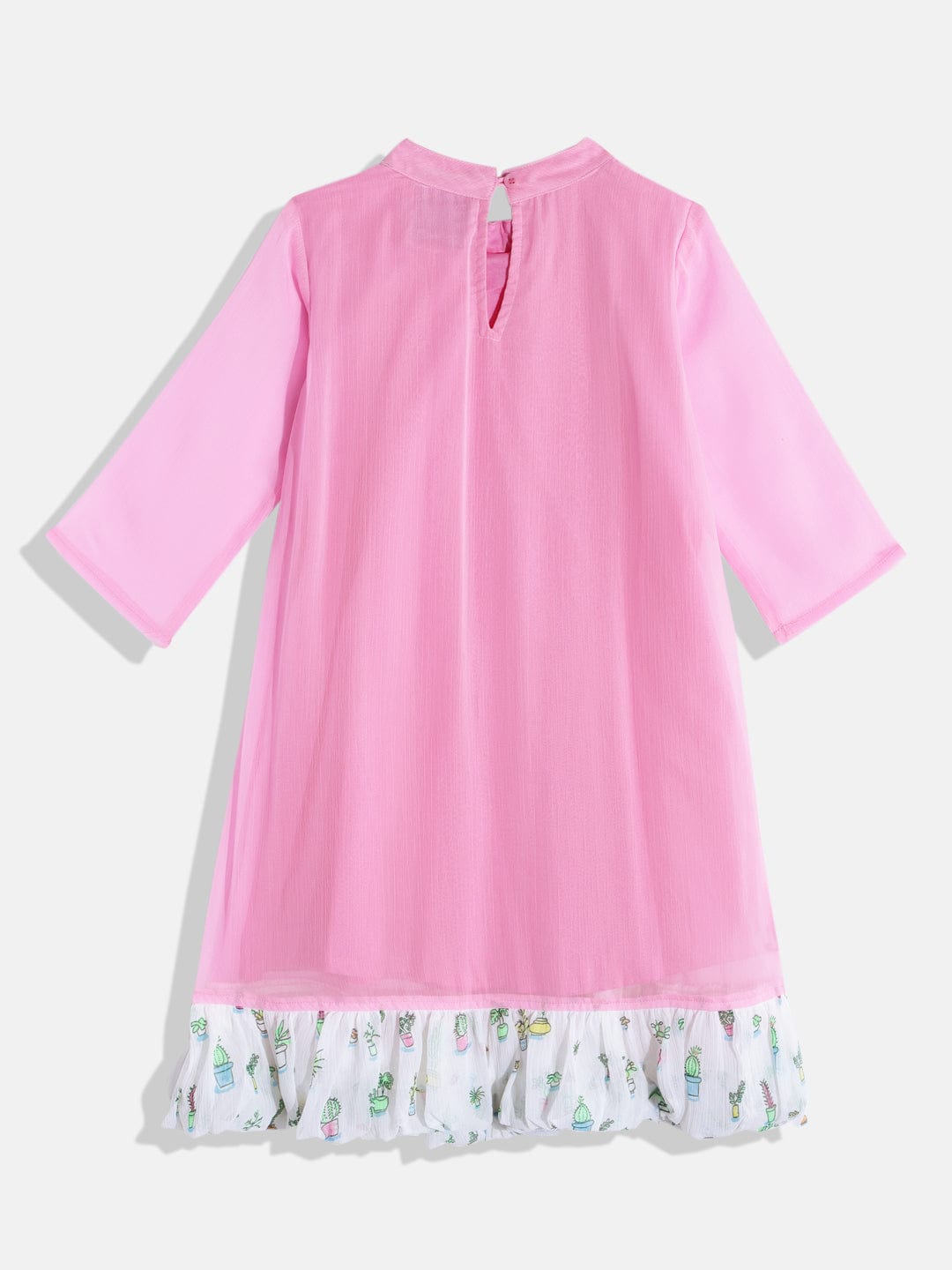 The Kaftan Company Dresses Girls Desert Rose Western Ruffled Dress