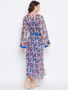 The Kaftan Company Gown Set FLORAL LACE KAFTAN GOWN - (Clearance - Final Sale)