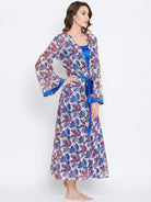 The Kaftan Company Gown Set FLORAL LACE KAFTAN GOWN - (Clearance - Final Sale)