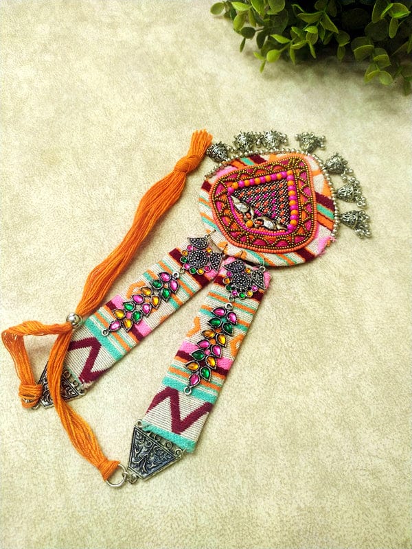 The Kaftan Company Jewelry Regular Elegant Handmade Tribal Beaded Necklace