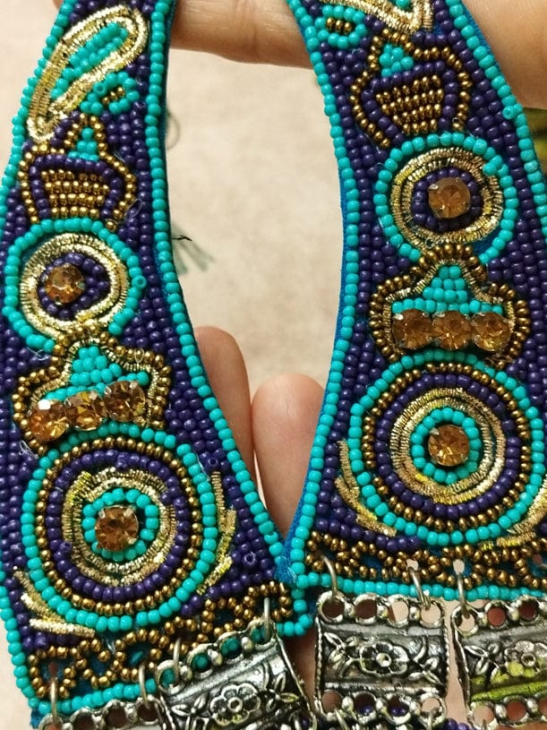 The Kaftan Company Jewelry Regular Handcrafted Beaded Necklace with Timeless Elegance