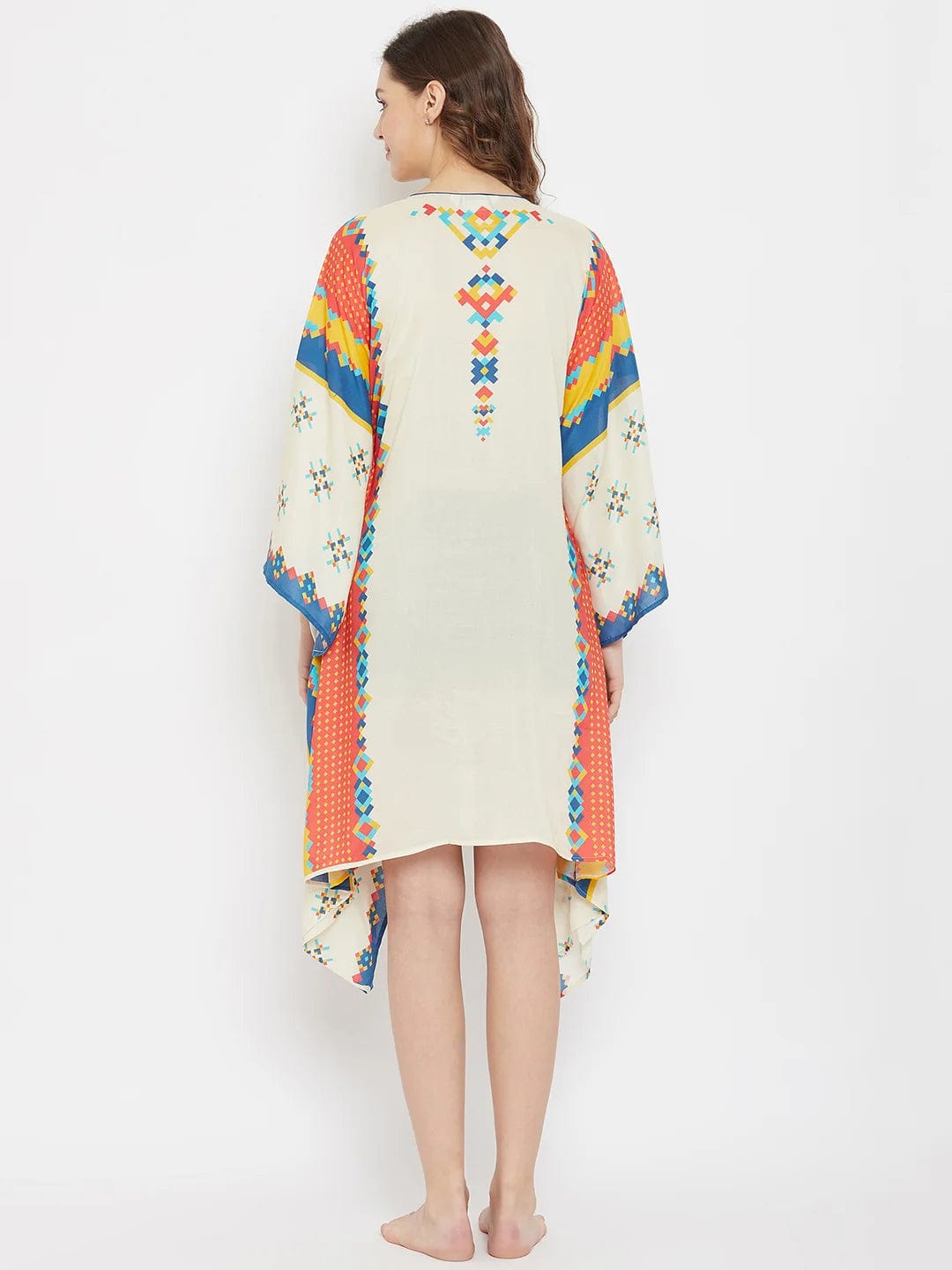 The Kaftan Company Kaftan Bohemian Vibe Modal Resort Kaftan (Final Sale)