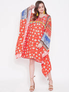 The Kaftan Company Kaftan Boho Beauty Printed Kaftan Dress