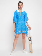 The Kaftan Company Kaftan Cricket Blues - India Wags and Fans Kaftan Dress