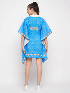 The Kaftan Company Kaftan Cricket Blues - India Wags and Fans Kaftan Dress