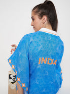 The Kaftan Company Kaftan Cricket Blues - India Wags and Fans Kaftan Dress