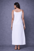 The Kaftan Company Kaftan Ivory Floral Georgette Loungewear Kaftan with Crepe Slip