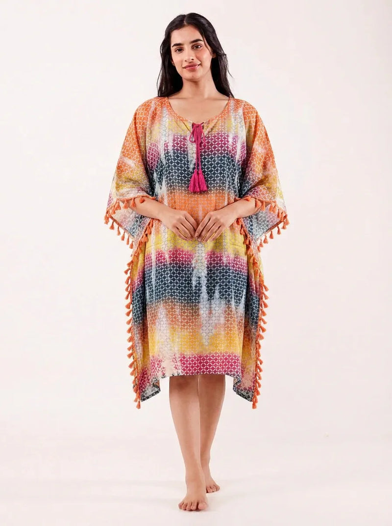 beach kaftan dress uk Ladivine CC416C Fully Beaded Fitted Halter Gown with Lace-Up Back – Mia  Bella Couture main image 1