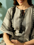 The Kaftan Company Kaftan Nomadic Monochrome Daywear Kaftan