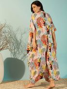 The Kaftan Company Kaftan Onesize Vibrant Moods Freesize Boho Kaftan Nightdress For Women