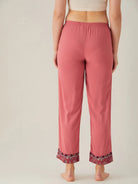 The Kaftan Company Loungewear Floral Flow Modal Kaftan Pyjama Set - (Clearance - Final Sale)