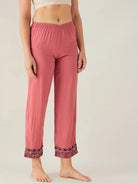 The Kaftan Company Loungewear Floral Flow Modal Kaftan Pyjama Set - (Clearance - Final Sale)