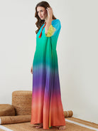 The Kaftan Company Nightdress Dusk to Dawn Hued Comfort Nightdress