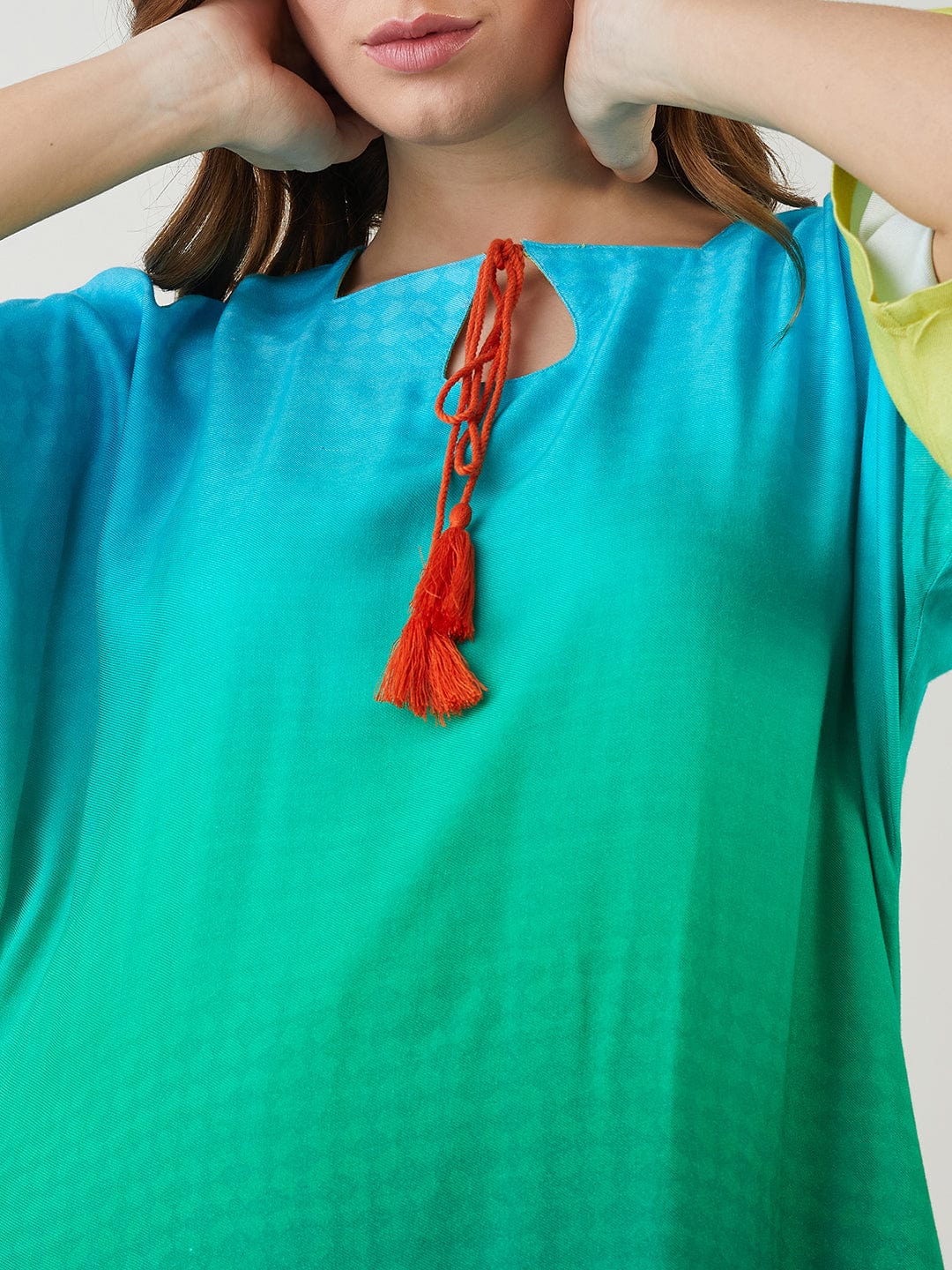 The Kaftan Company Nightdress Dusk to Dawn Hued Comfort Nightdress
