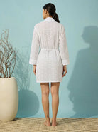 The Kaftan Company Nightwear Pearl Heirloom Robe